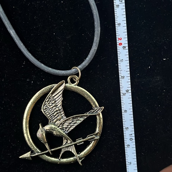 Hunger Game-like Gold Color Necklace - Picture 11 of 16